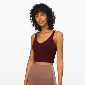 Maroon Lululemon align tank top